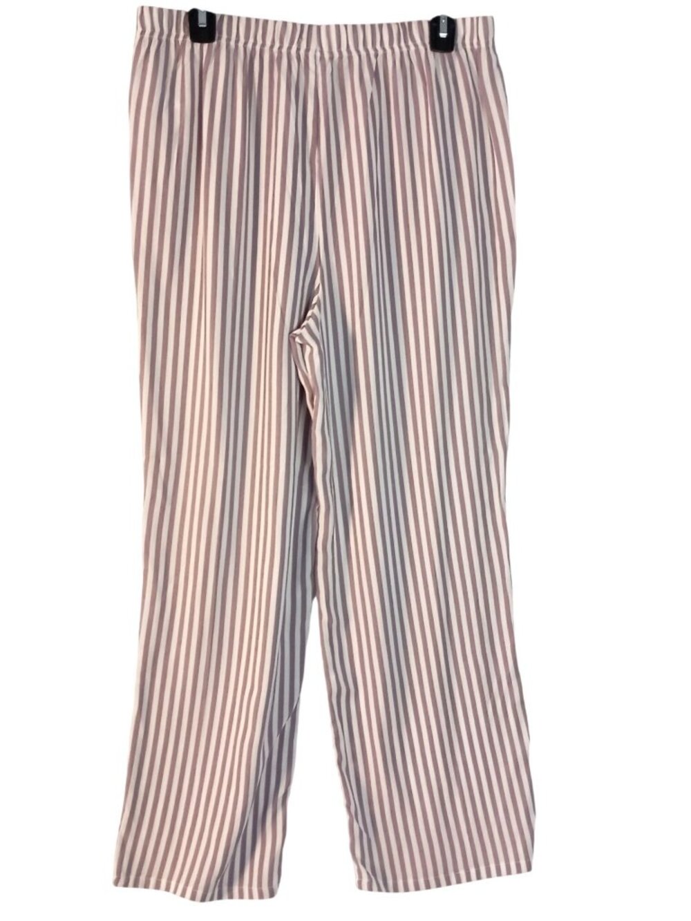 Splendid Angie Wide Leg Pants High Rise Striped Womens Size L Pull On - Picture 3 of 6